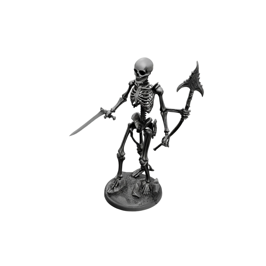 Obsidian Skeleton Warrior