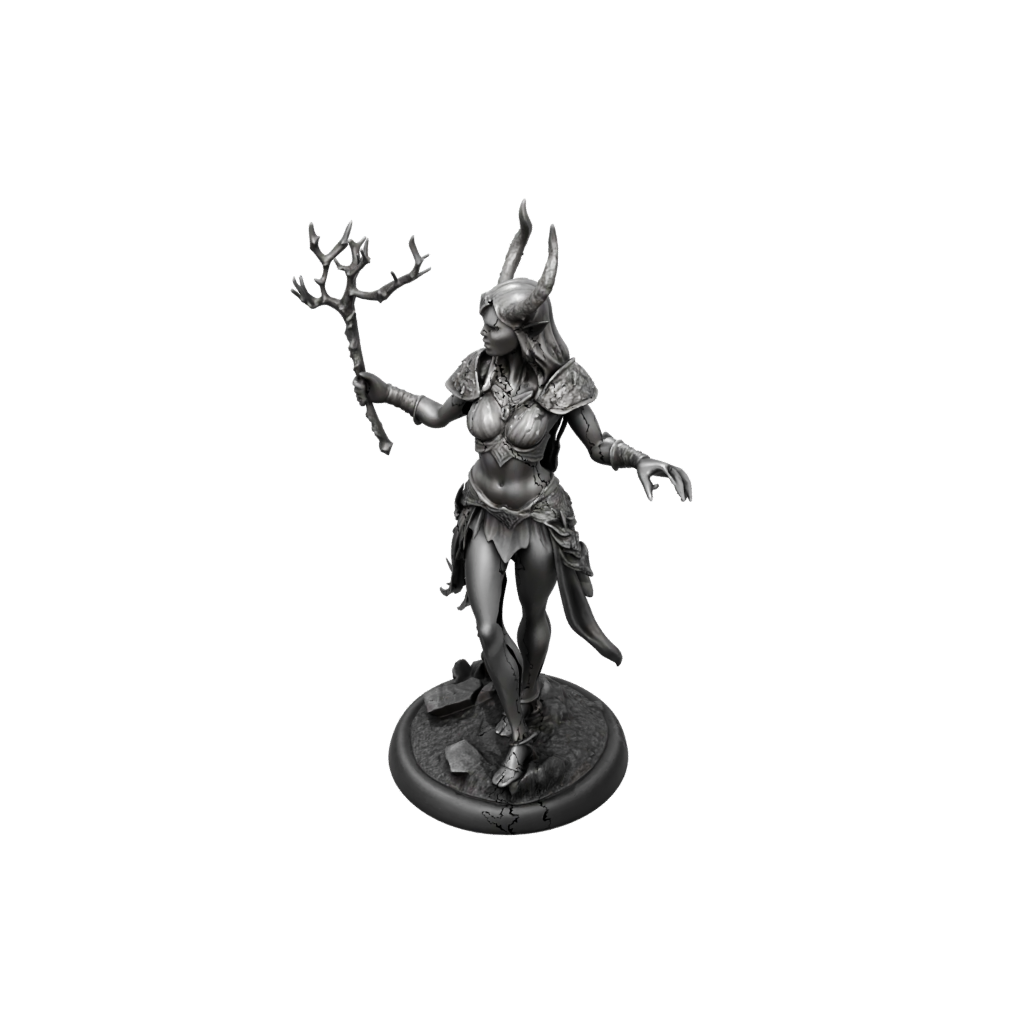 Obsidian Wood-Elf Druid