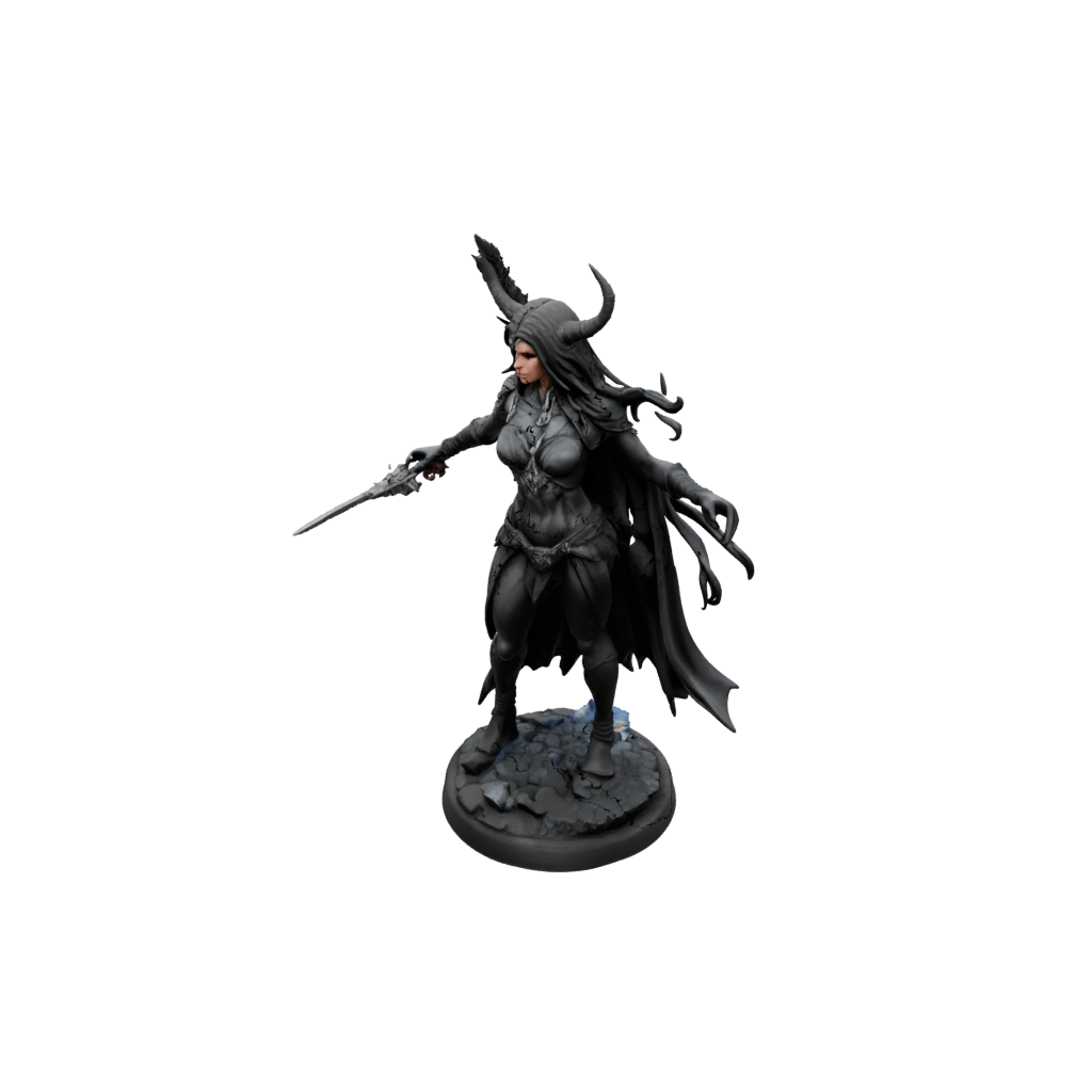 Obsidian Dark Sorceress