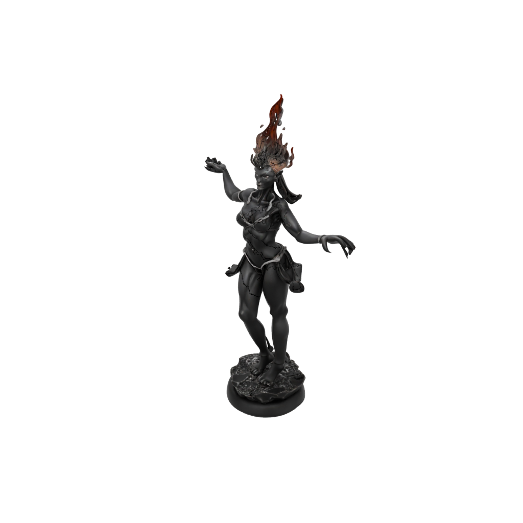 Obsidian Fire Genie Efreet