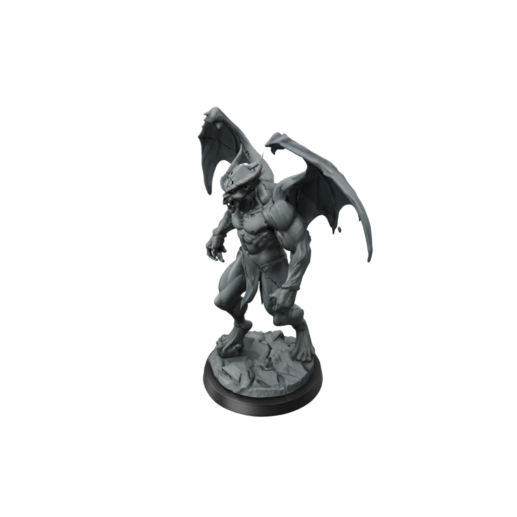 Obsidian Gargoyle Sentinel