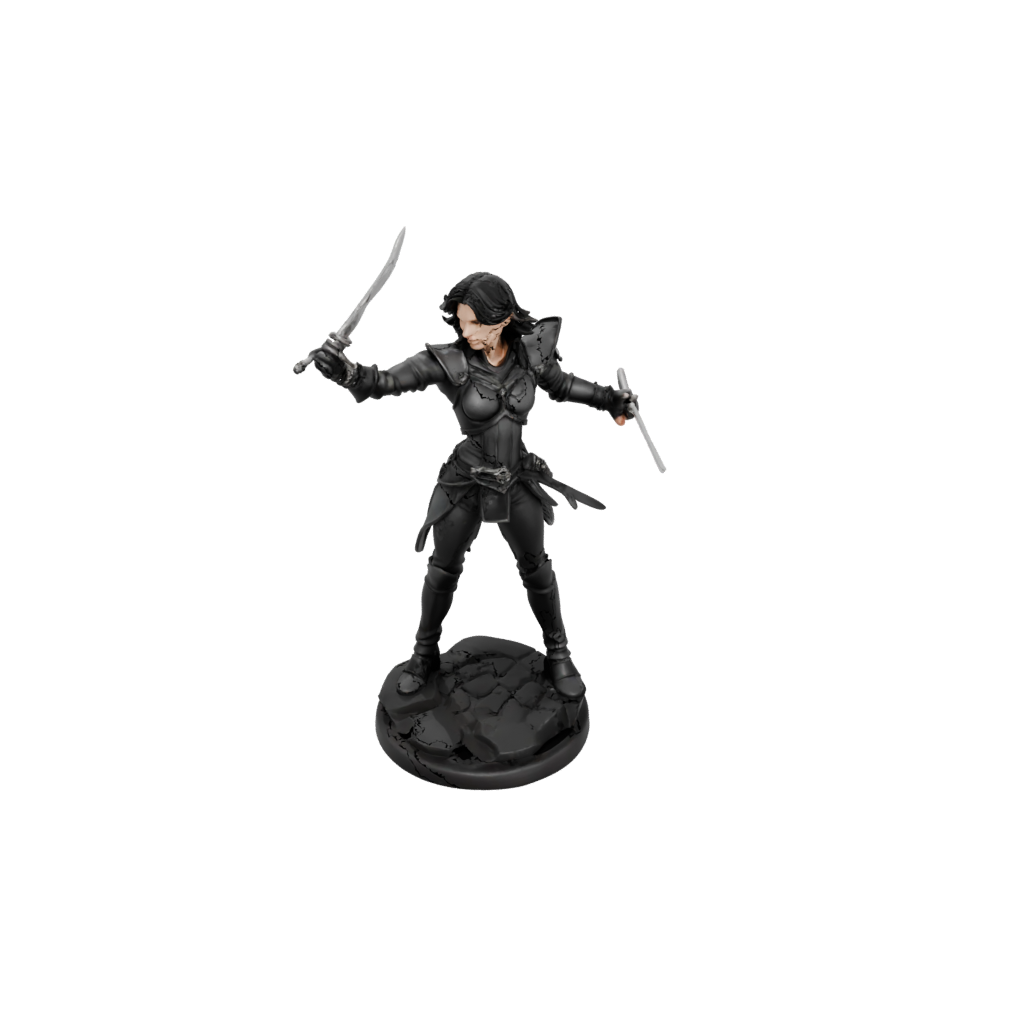 Obsidian Human Swordmaster