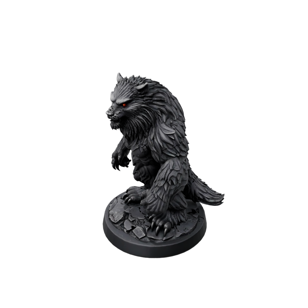 Obsidian Owlbear Beast