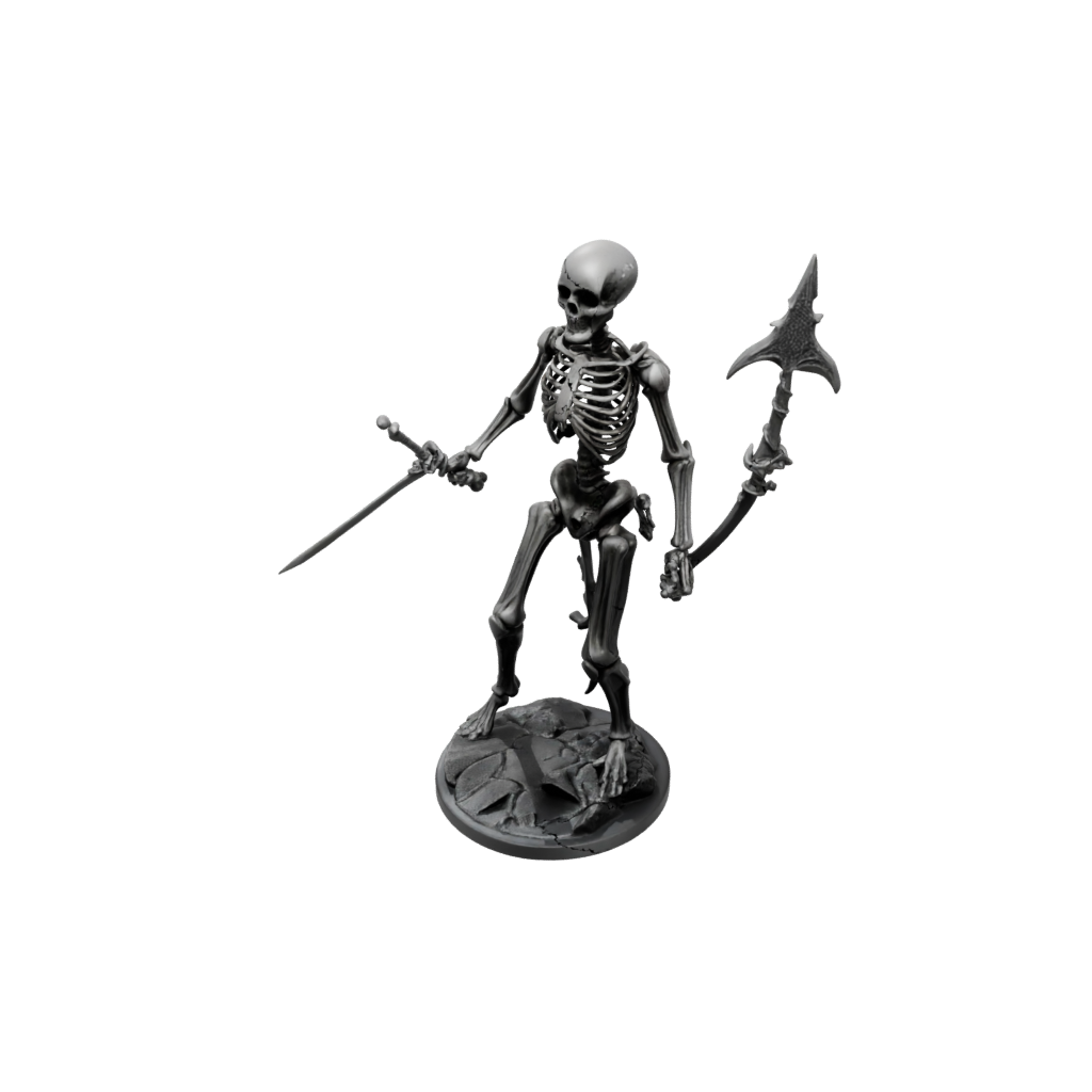 Obsidian Skeleton Warrior