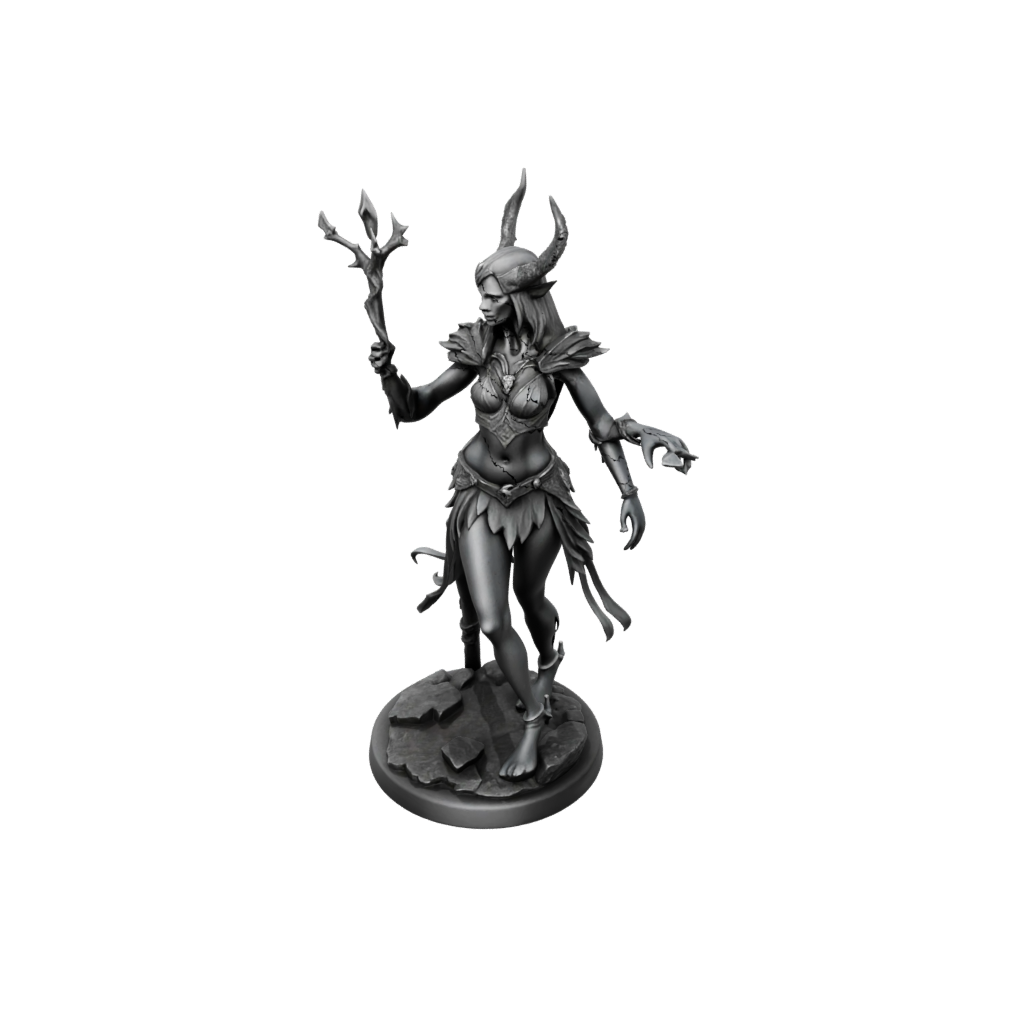 Obsidian Wood-Elf Druid