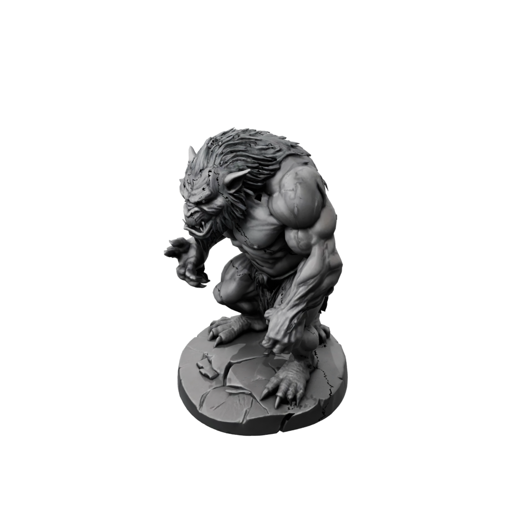 Obsidian Cave Troll