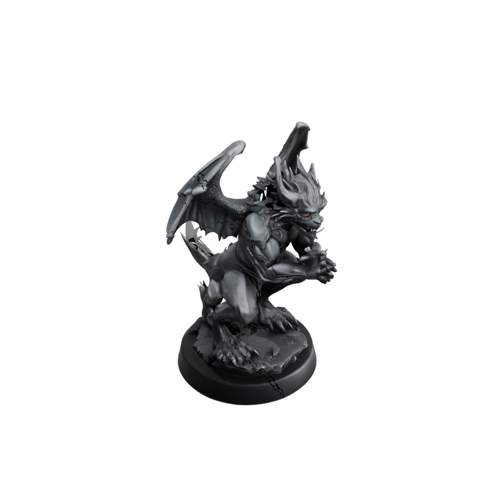 Obsidian Gargoyle Sentinel