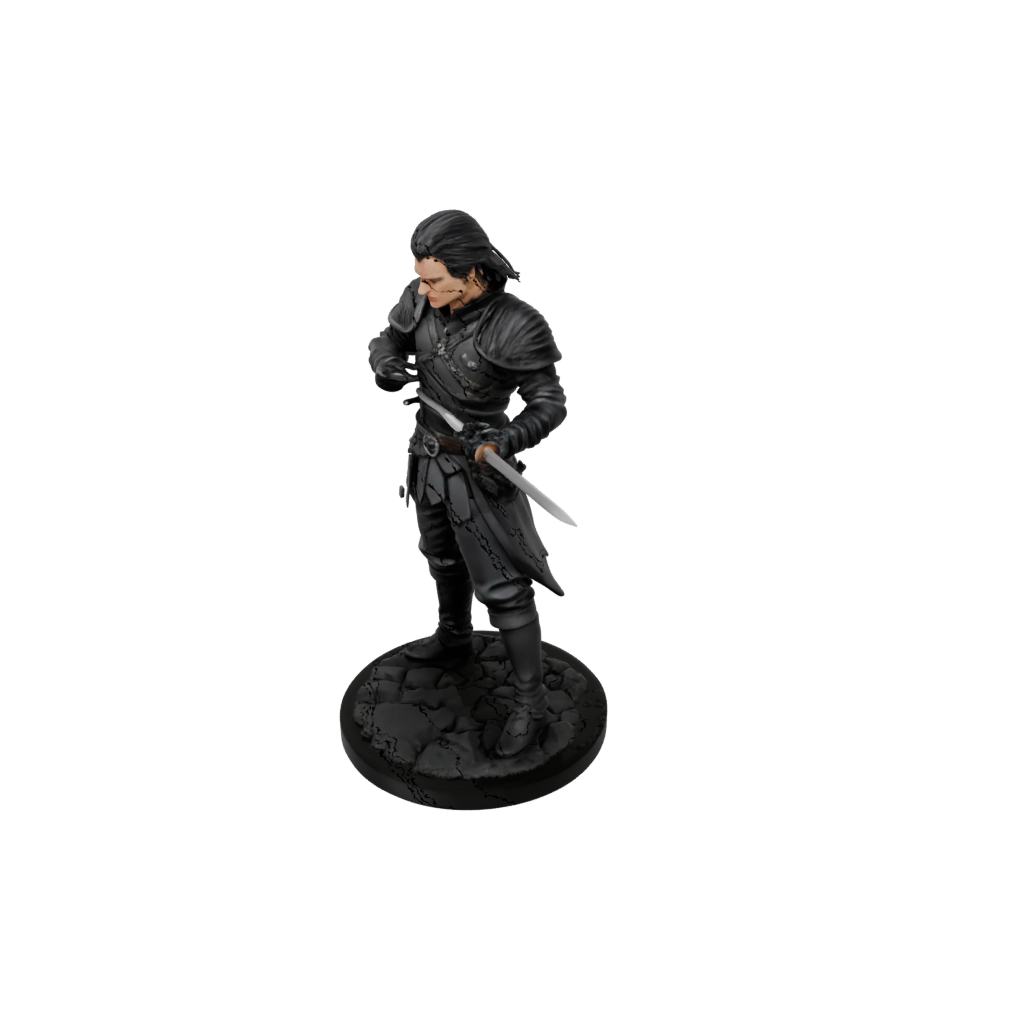 Obsidian Human Swordmaster