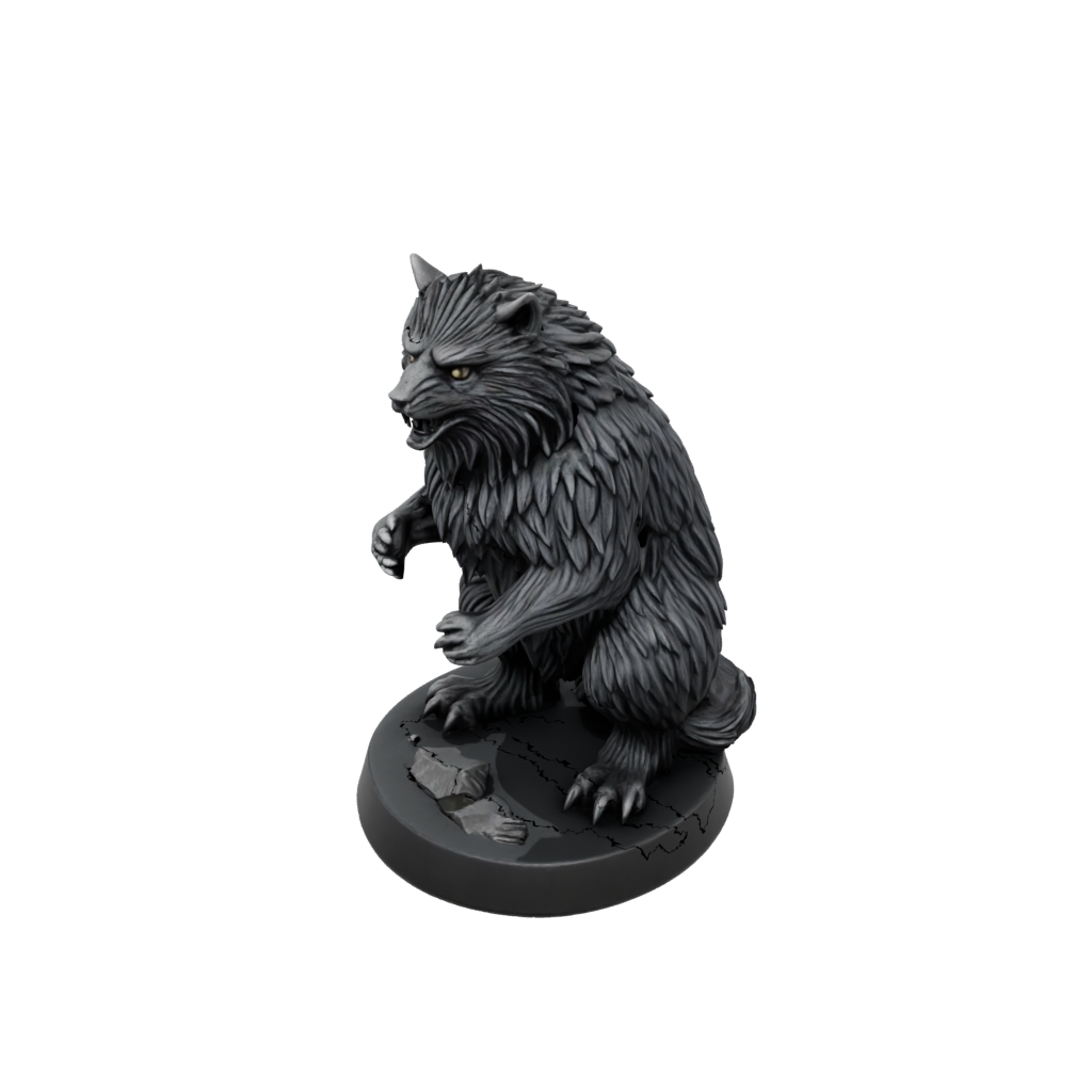 Obsidian Owlbear Beast