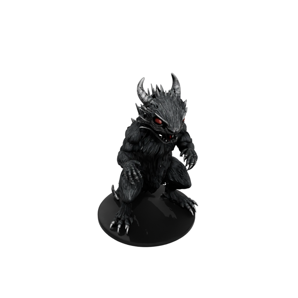 Obsidian Rust Monster Critter