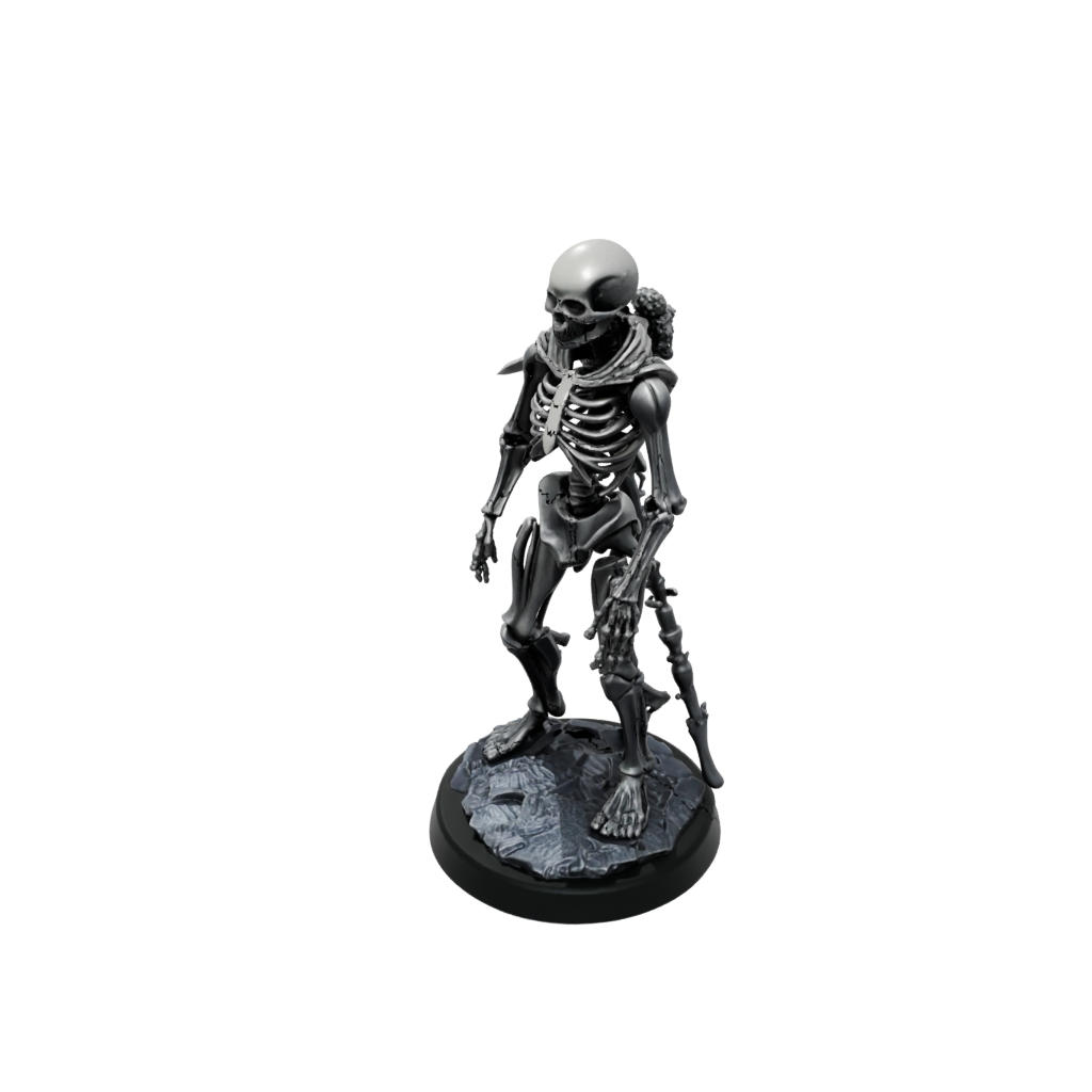 Obsidian Skeleton Warrior