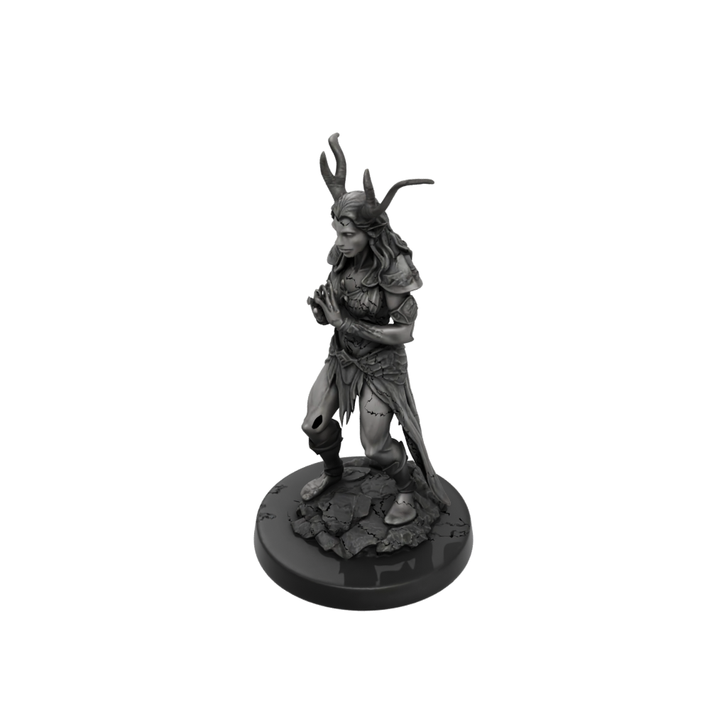 Obsidian Wood-Elf Druid