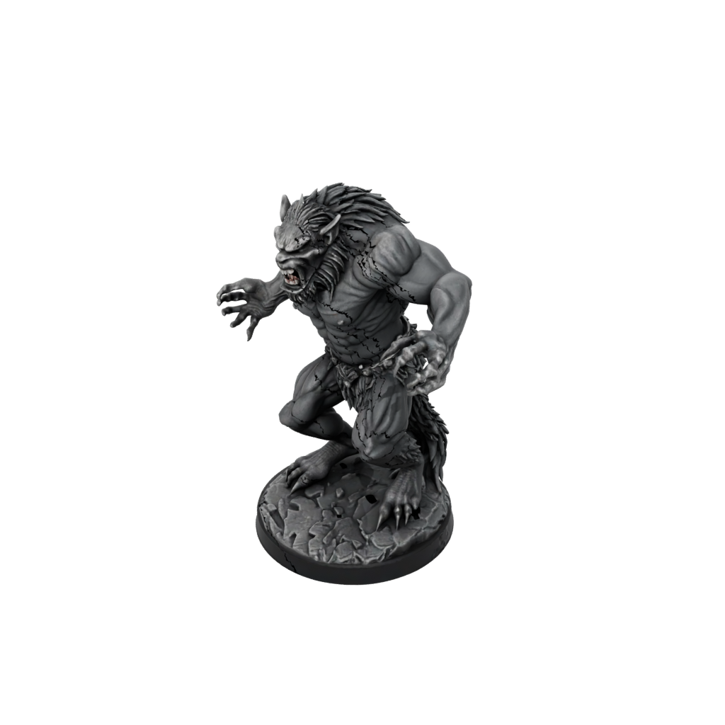 Obsidian Cave Troll