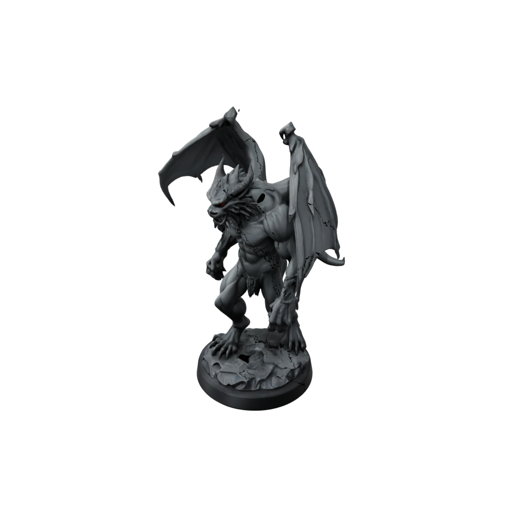 Obsidian Gargoyle Sentinel
