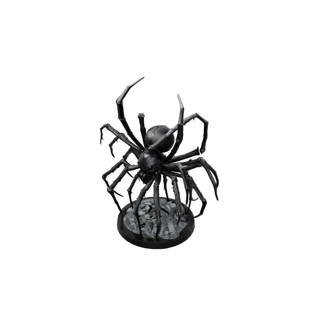 Obsidian Giant Spider