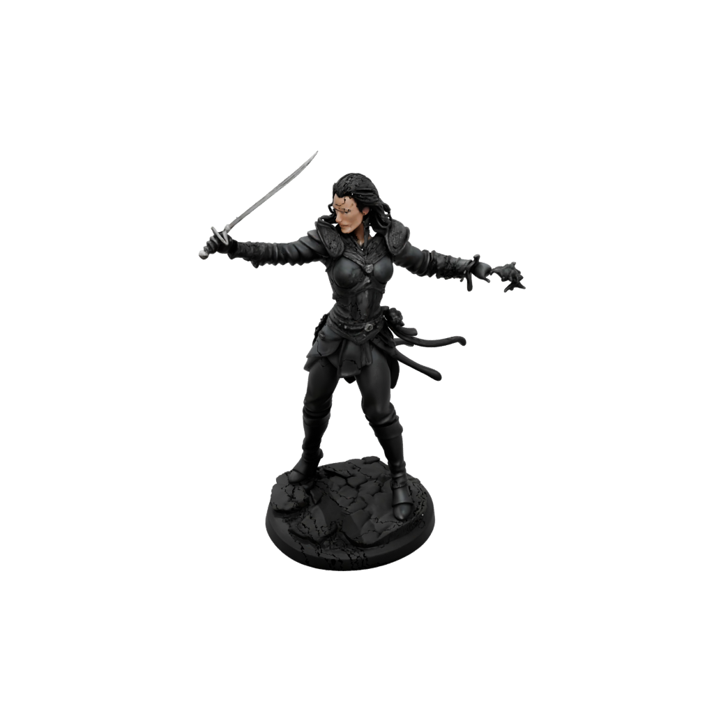 Obsidian Human Swordmaster