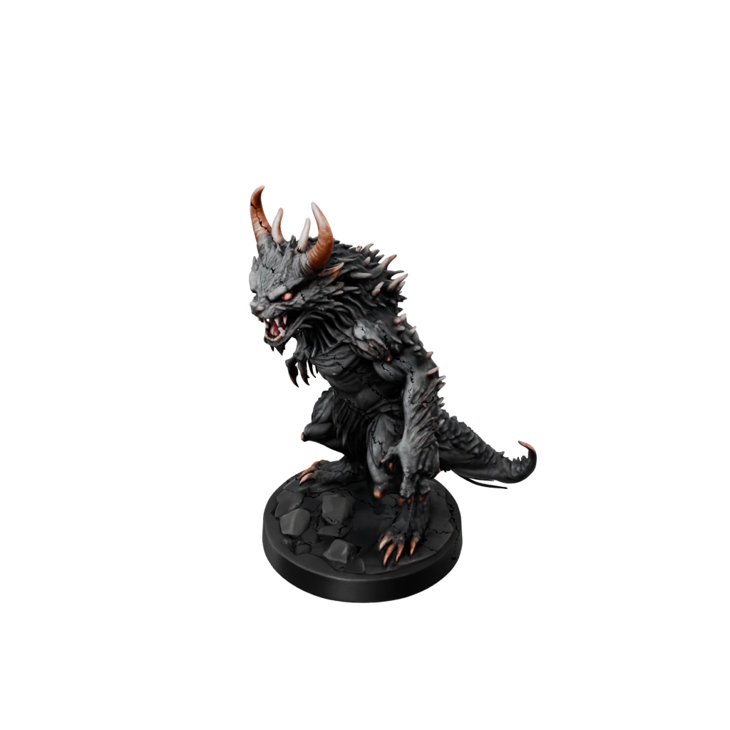 Obsidian Rust Monster Critter
