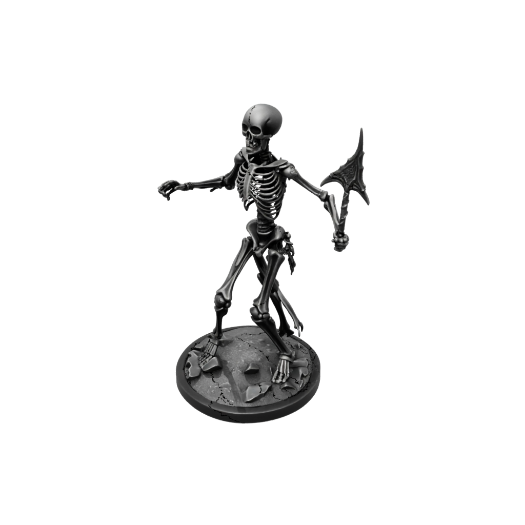 Obsidian Skeleton Warrior