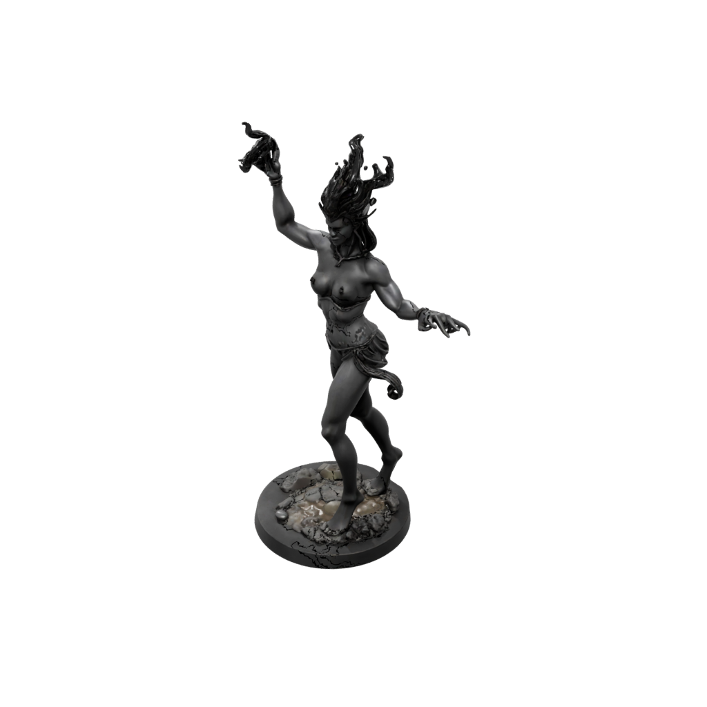 Obsidian Fire Genie Efreet