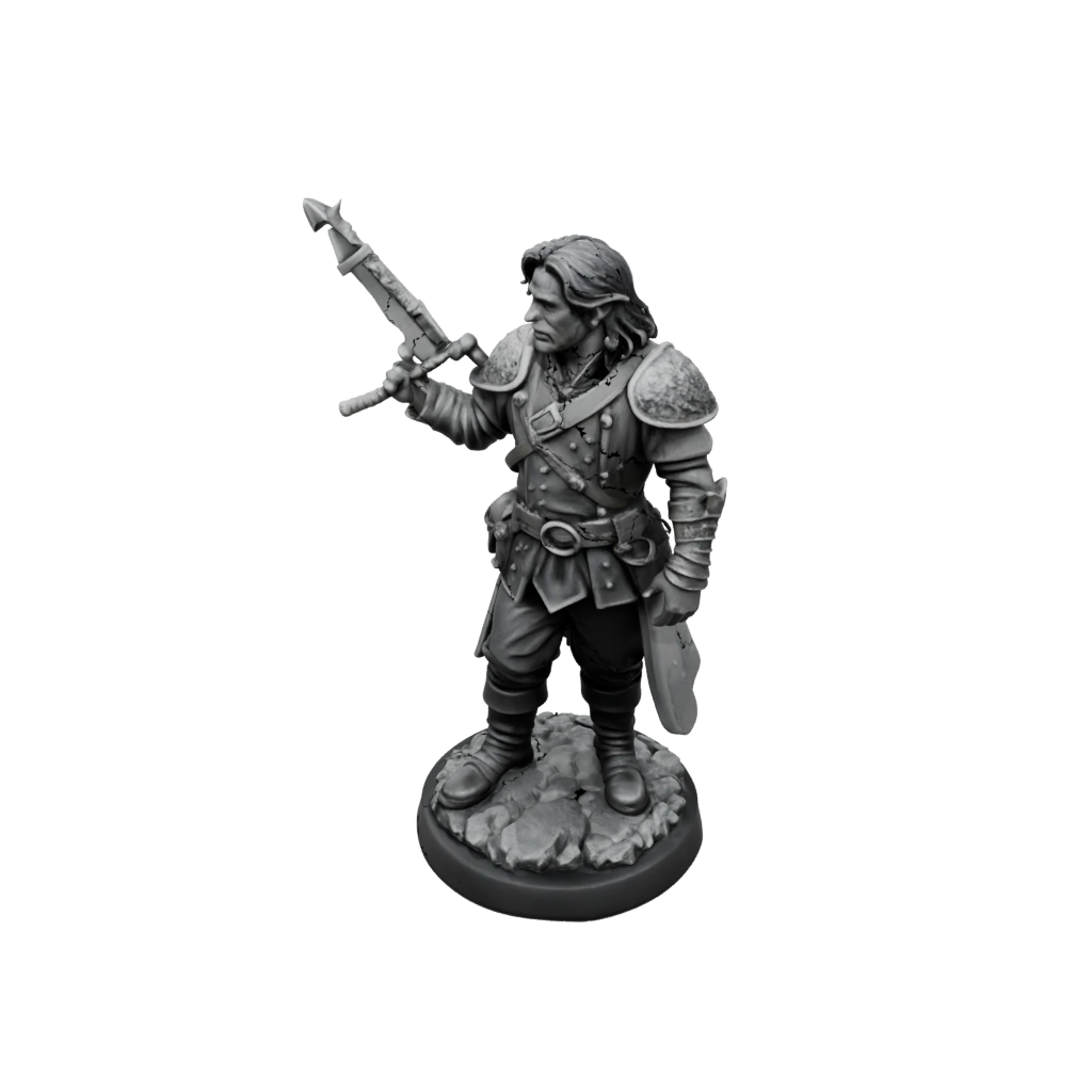 Obsidian Halfling Bard