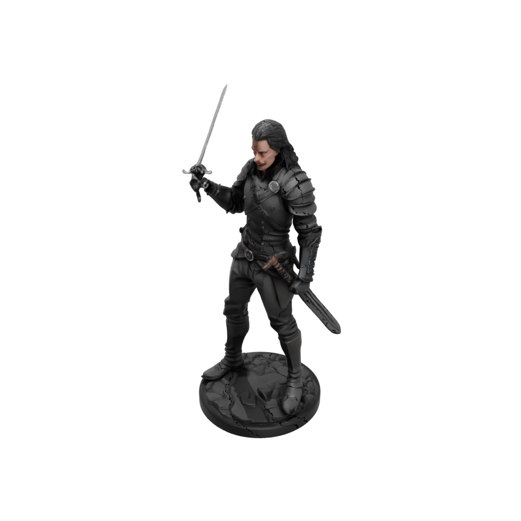 Obsidian Human Swordmaster