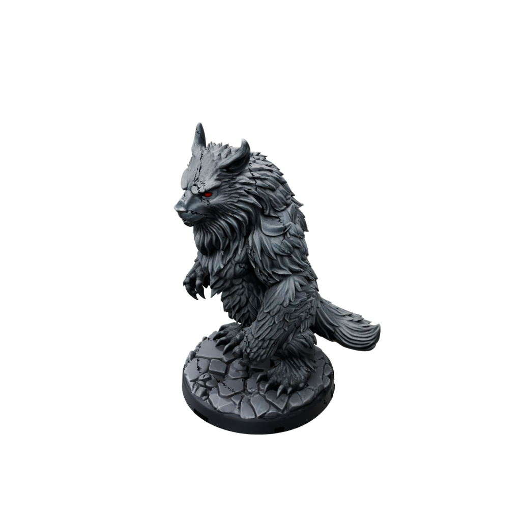 Obsidian Owlbear Beast
