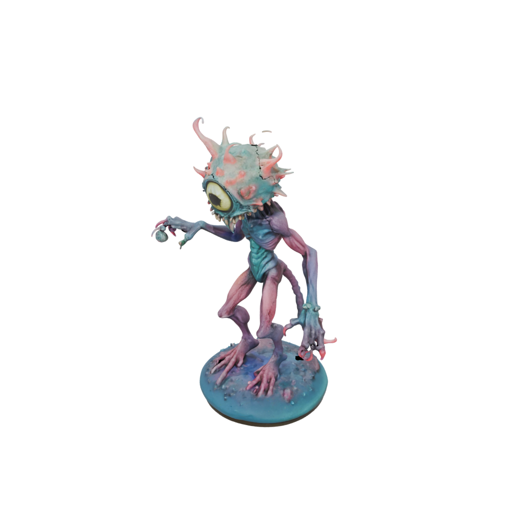 Pastel Beholder-Style Floating Eye Tyrant