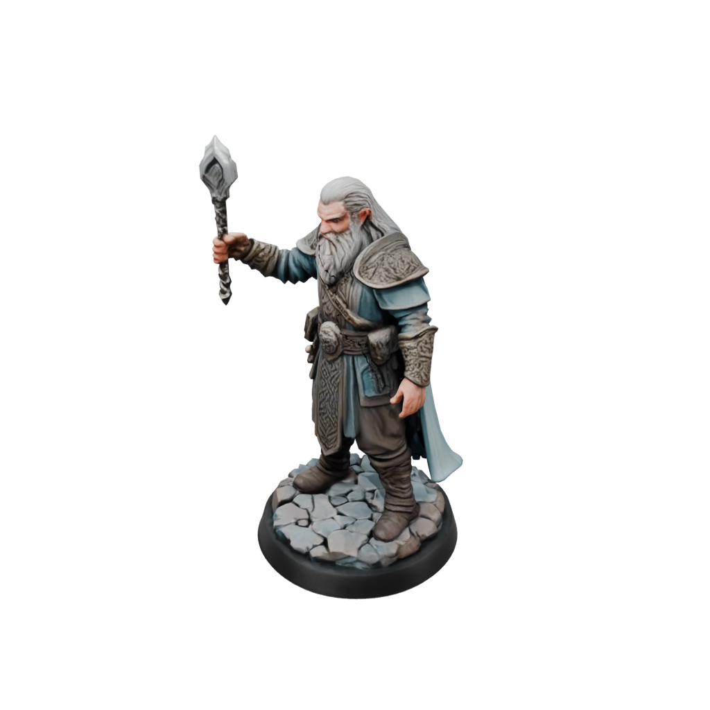 Pastel Dwarven Cleric