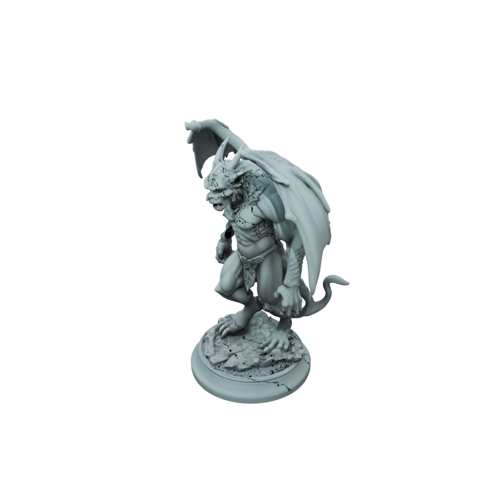 Pastel Gargoyle Sentinel
