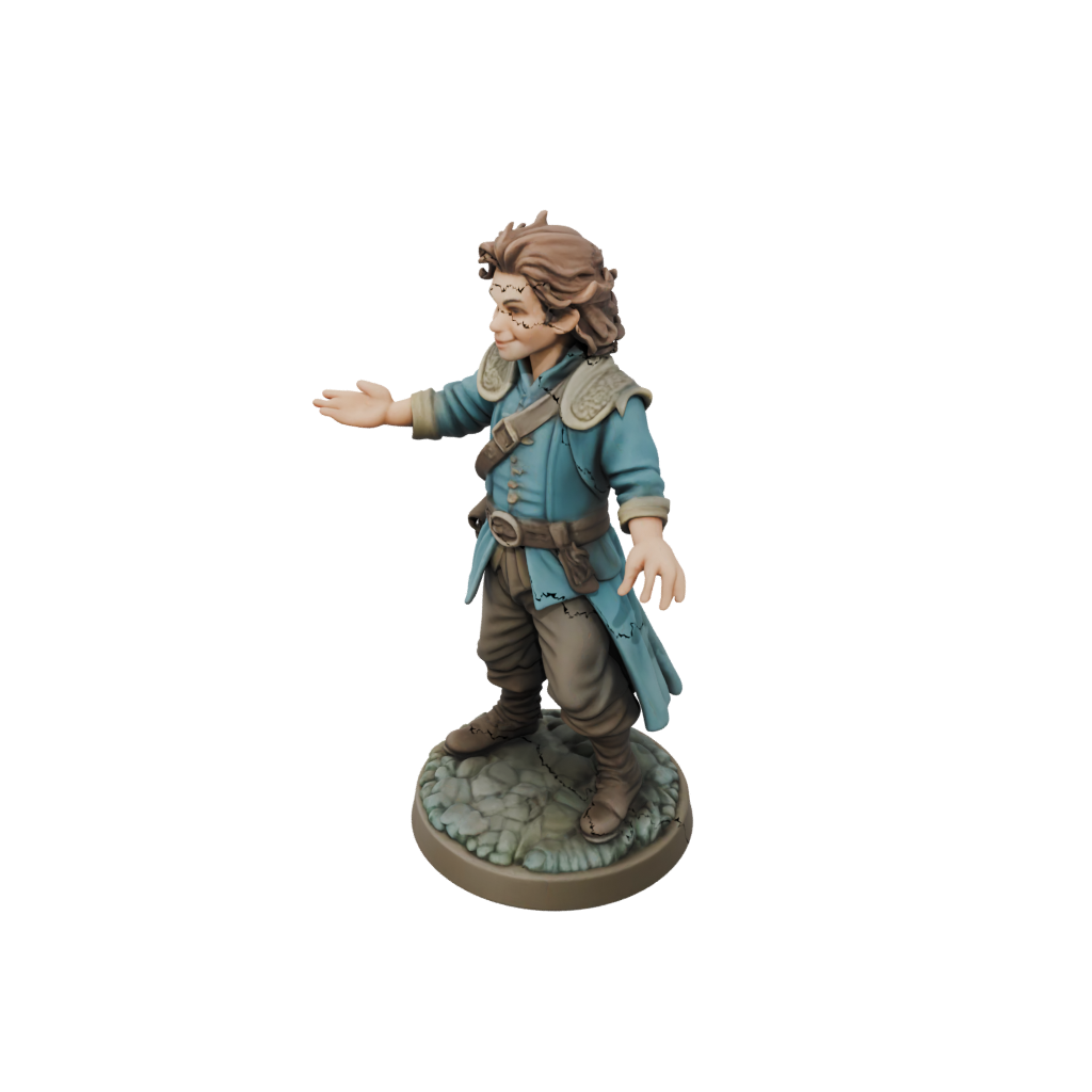 Pastel Halfling Bard
