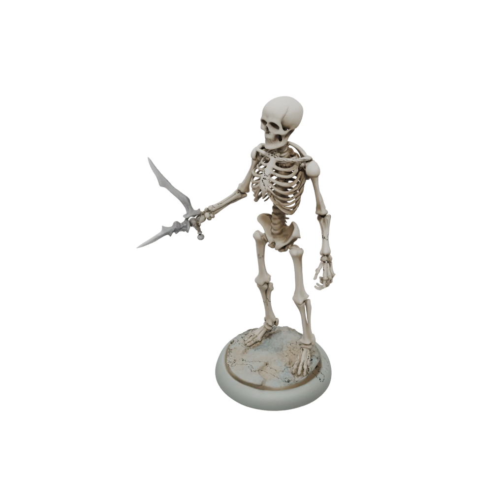 Pastel Skeleton Warrior