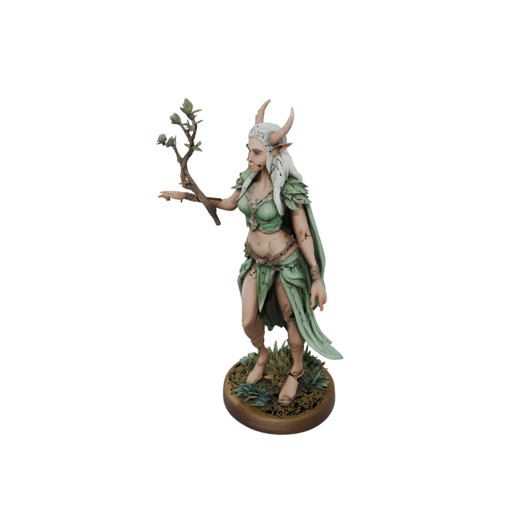 Pastel Wood-Elf Druid