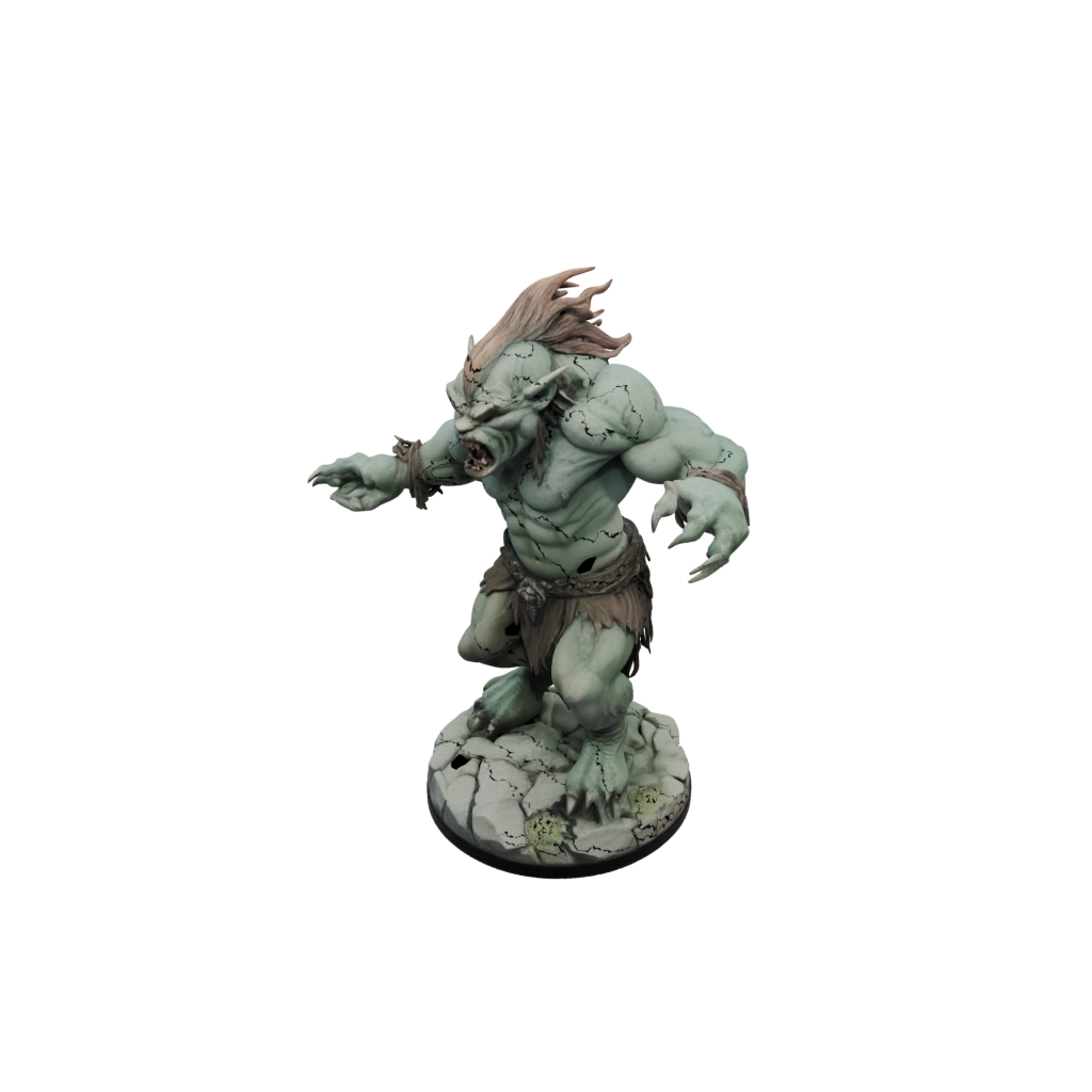 Pastel Cave Troll