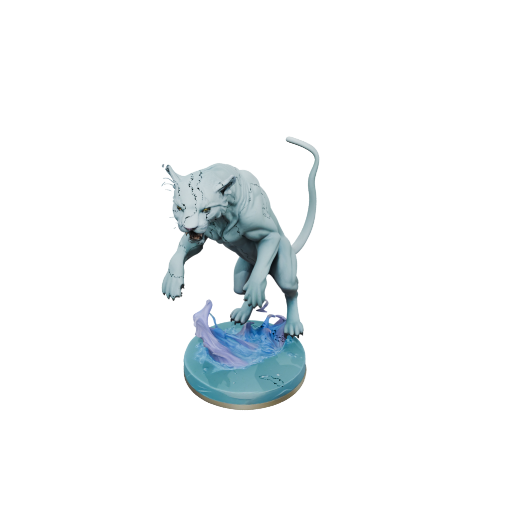 Pastel Displacer Panther