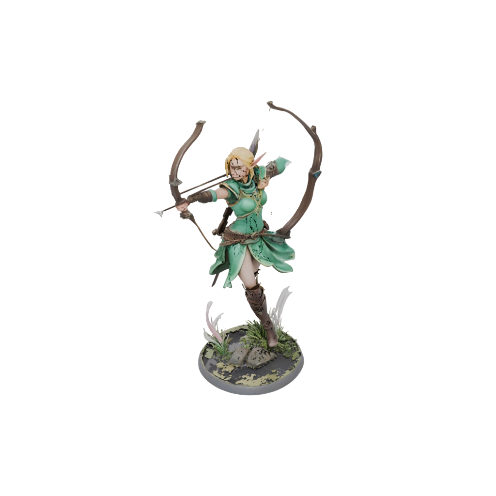 Pastel Elven Ranger Archer