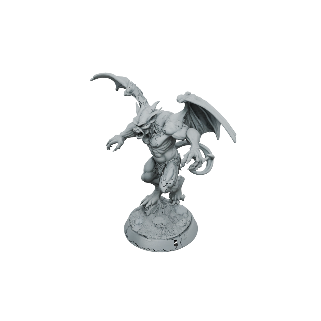 Pastel Gargoyle Sentinel
