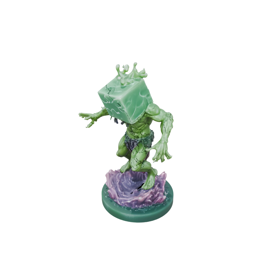Pastel Gelatinous Cube Ooze
