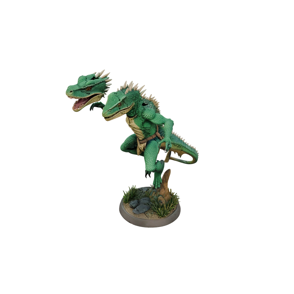 Pastel Lizardfolk Hunter