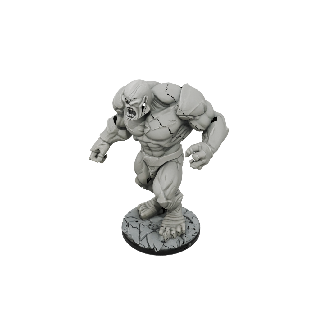 Pastel Stone Golem