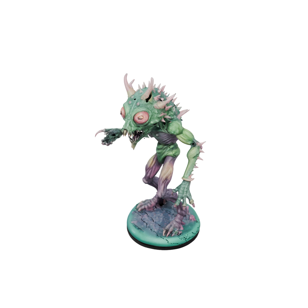 Pastel Beholder-Style Floating Eye Tyrant