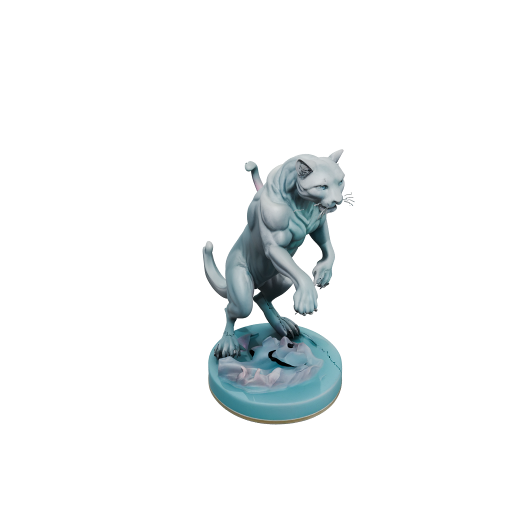 Pastel Displacer Panther