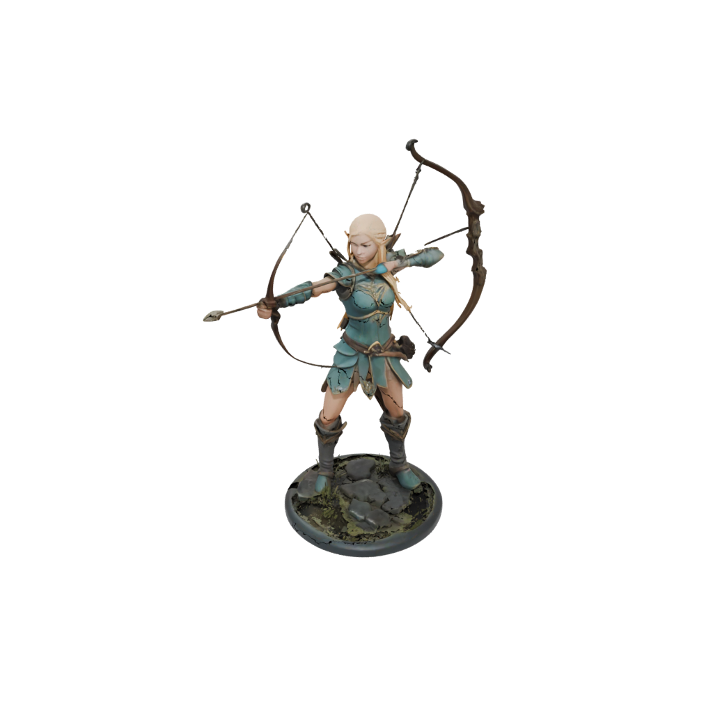 Pastel Elven Ranger Archer