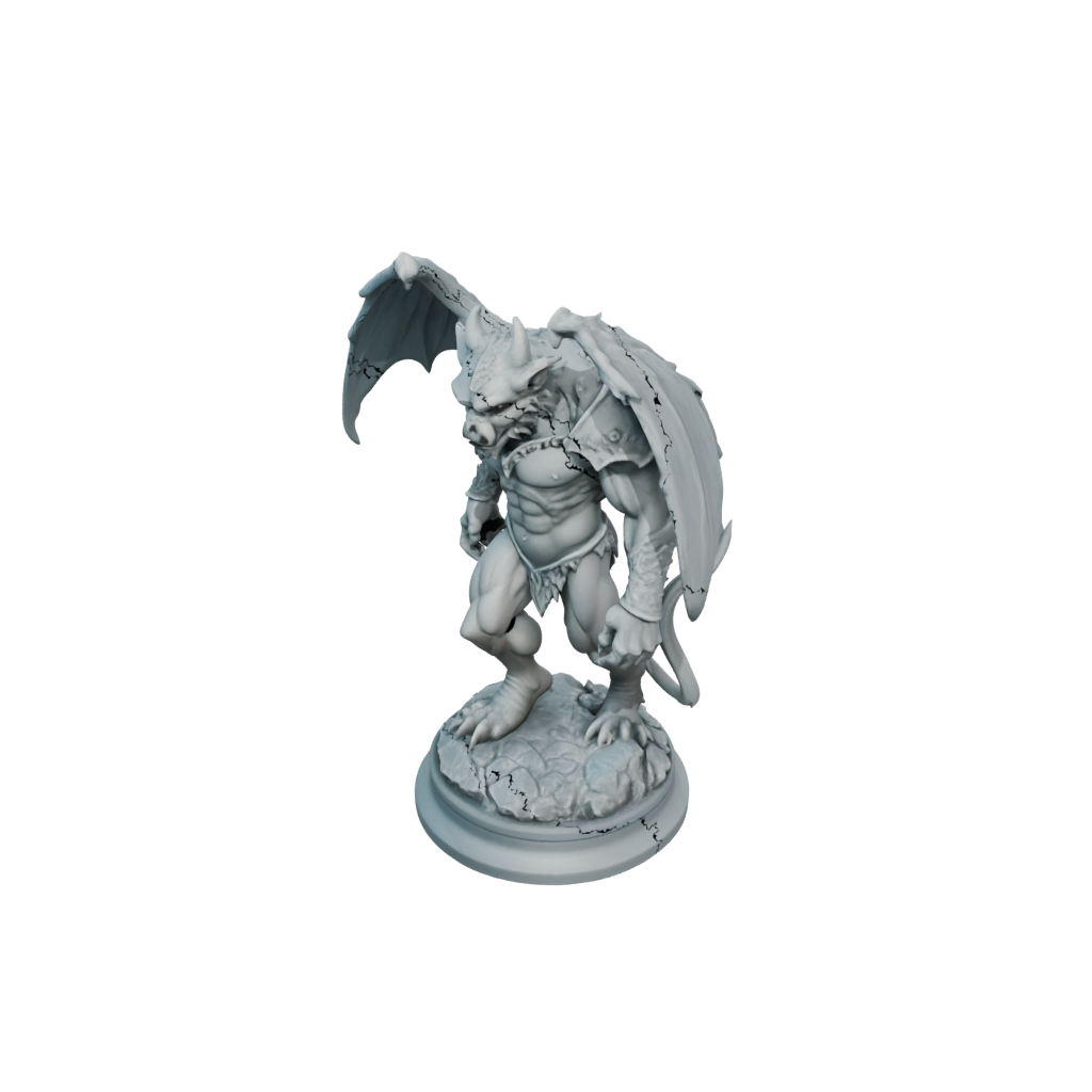 Pastel Gargoyle Sentinel