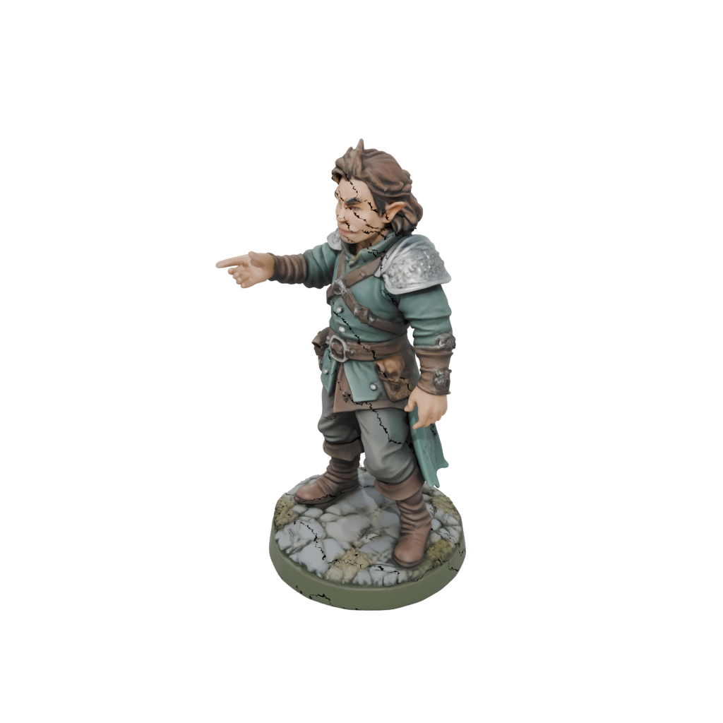 Pastel Halfling Bard