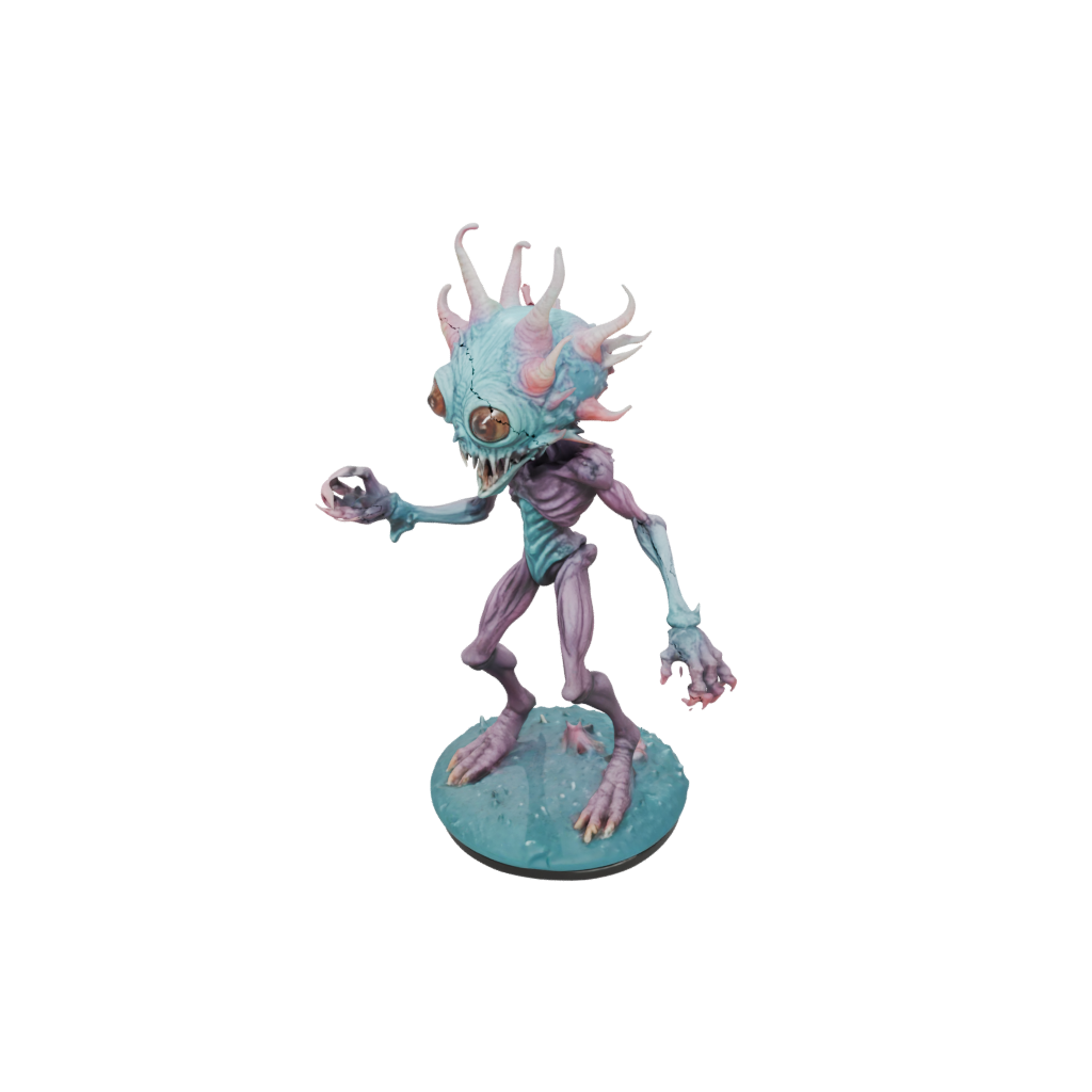 Pastel Beholder-Style Floating Eye Tyrant