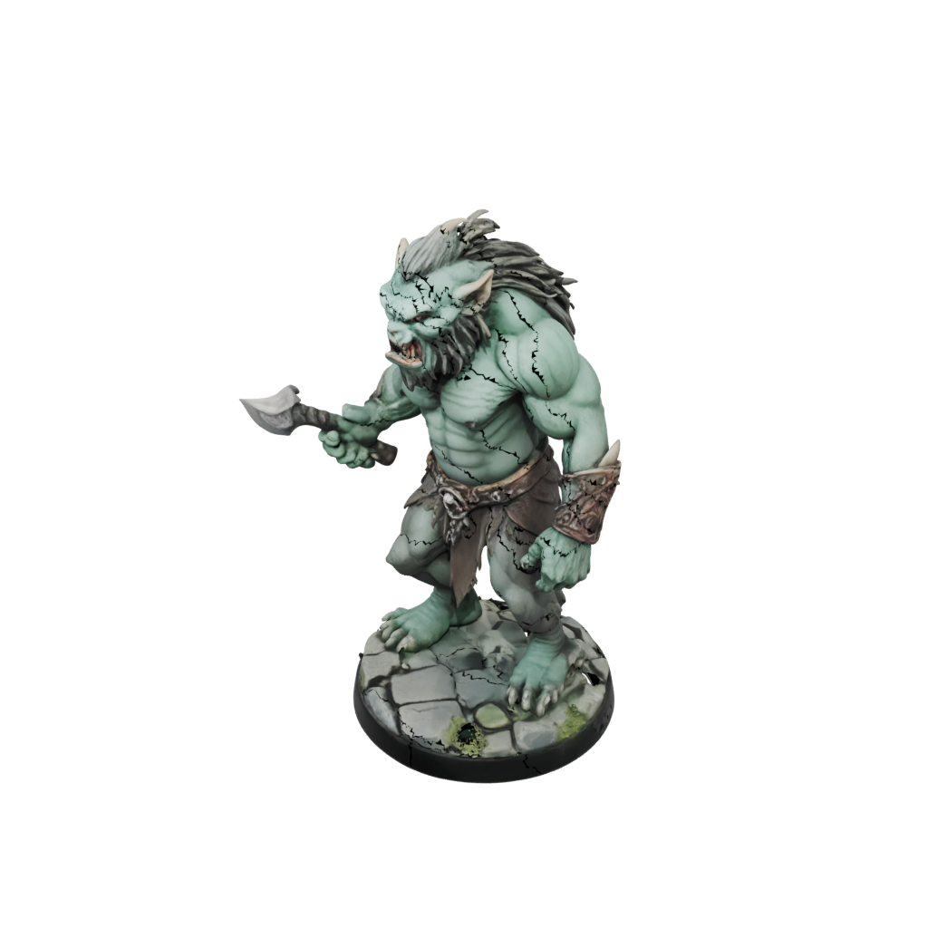 Pastel Cave Troll