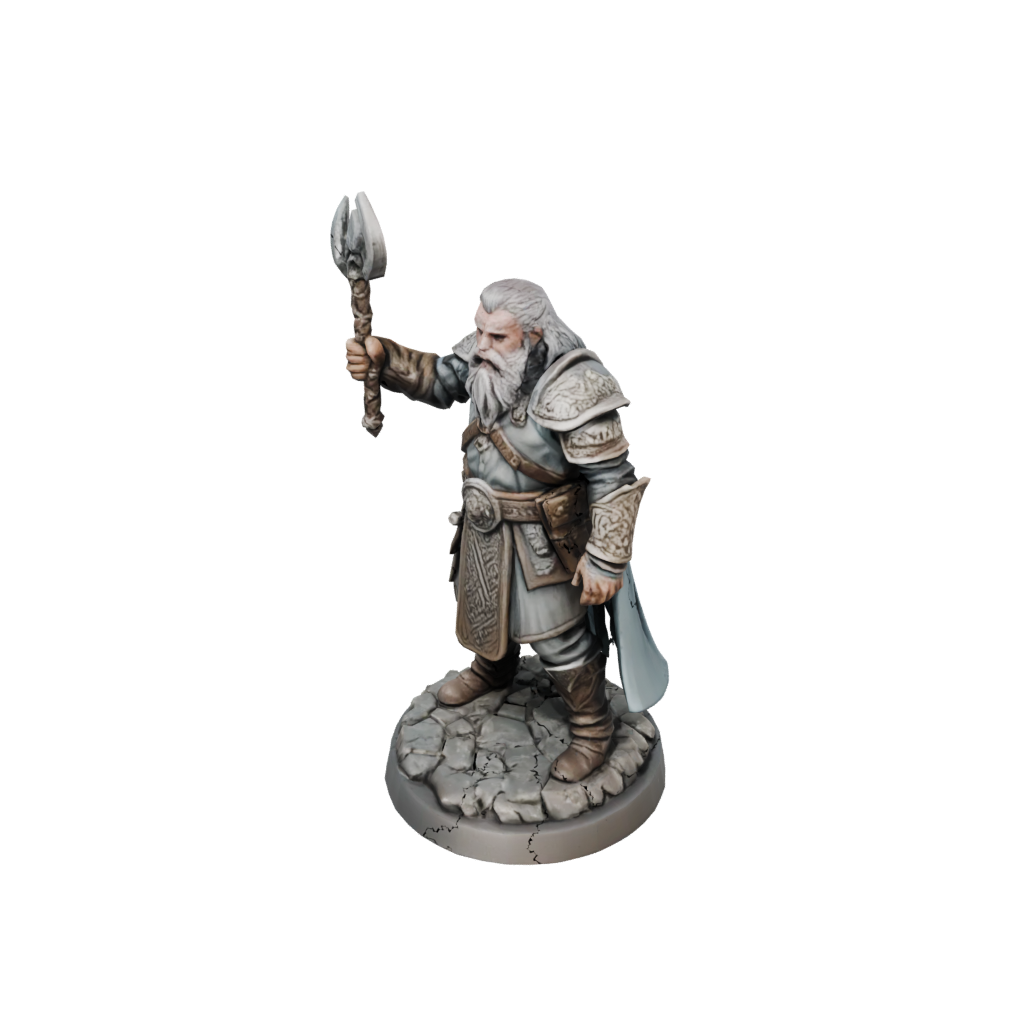 Pastel Dwarven Cleric
