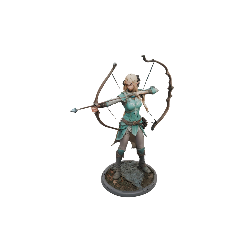 Pastel Elven Ranger Archer