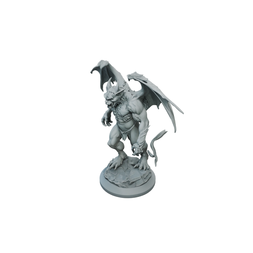 Pastel Gargoyle Sentinel