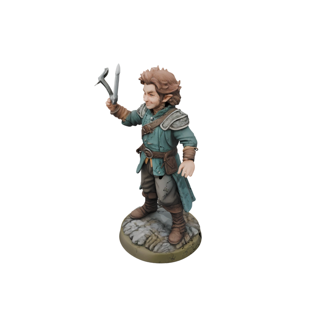 Pastel Halfling Bard